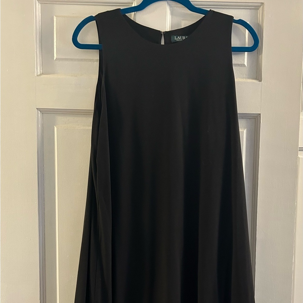 Ralph Lauren Classic Black Midi Dress